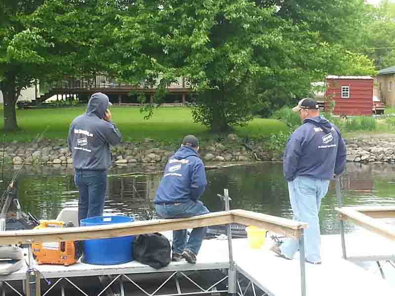 Wisconsin fishing resorts with private pier