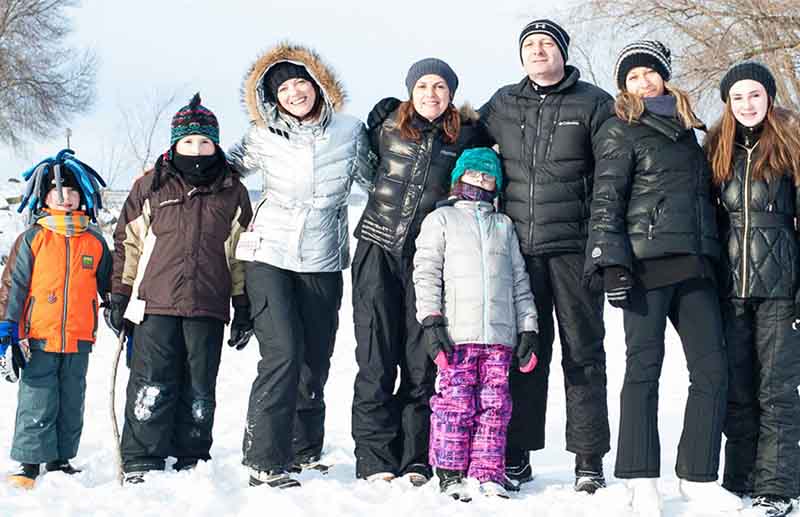 Wisconsin winter family vacation