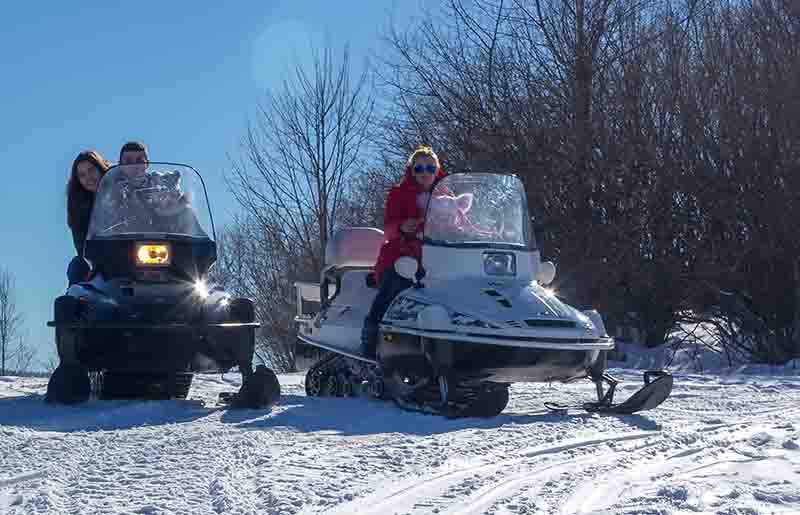 Wisconsin Winter vacation rental for snowmobiling