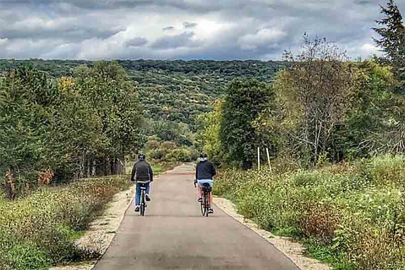 Green Lake Wisconsin hiking and biking trails