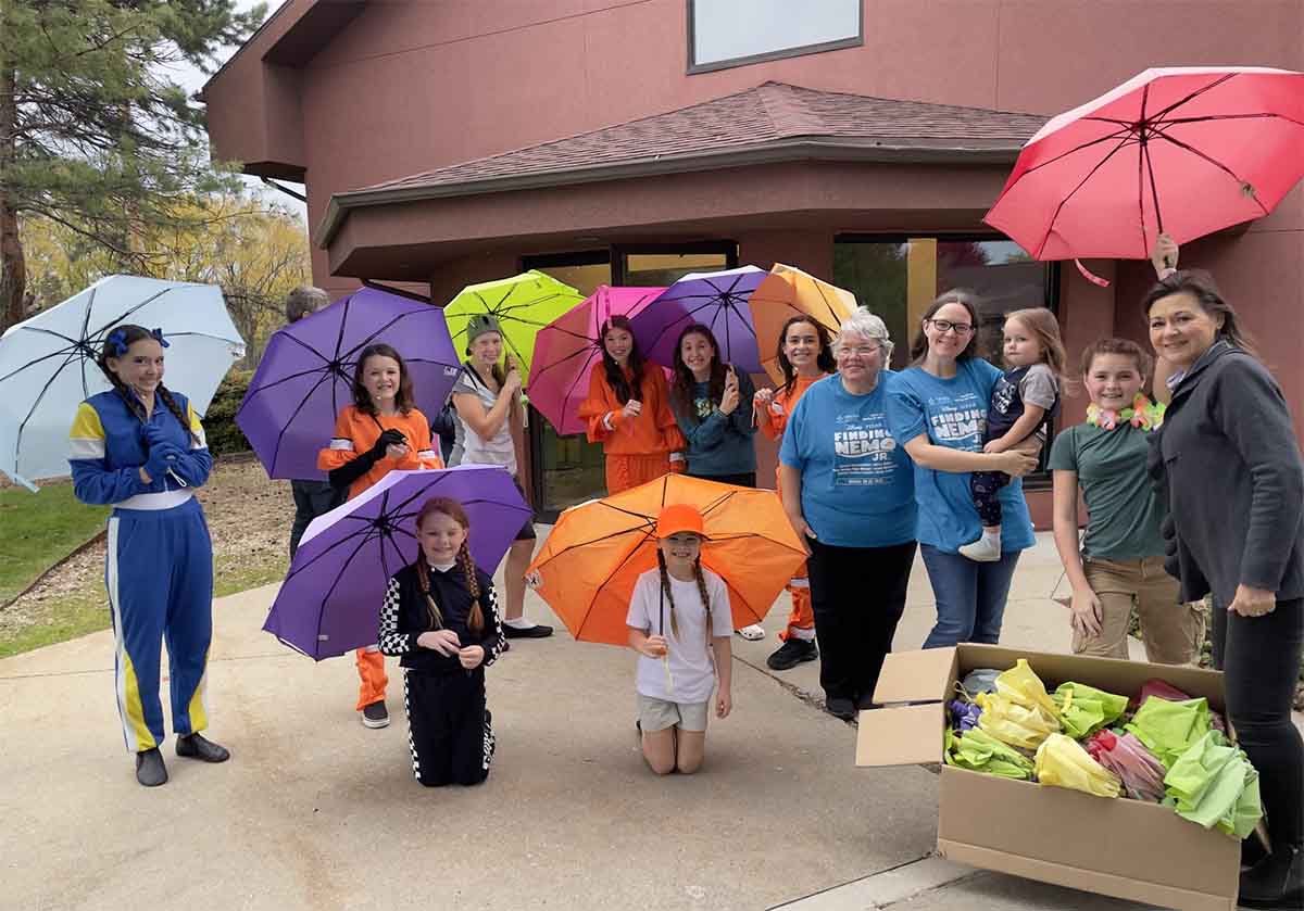 Adelines House of Cool Umbrella Garden donation