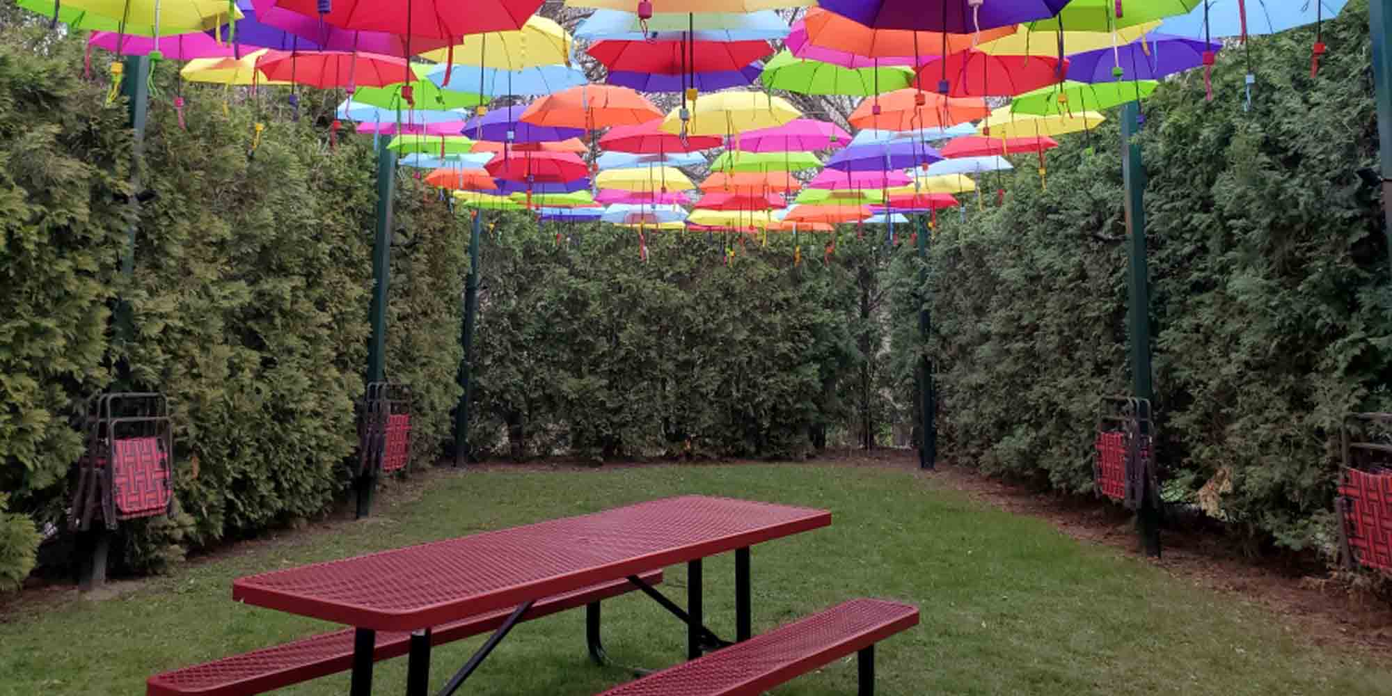 Adeline's Retreat Umbrella Garden