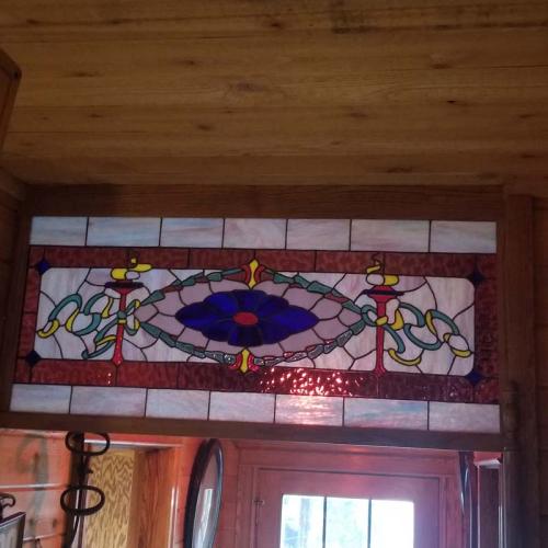 Hand crafted stained glass Adeline's Retreat