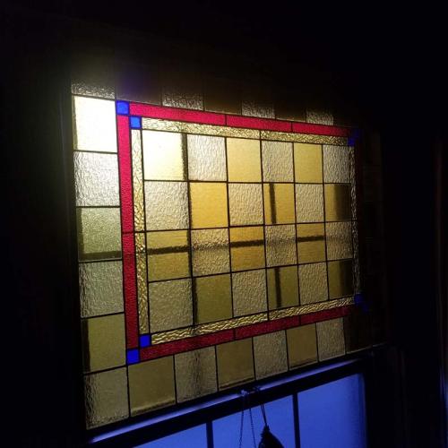 Hand crafted stained glass Adeline's Retreat